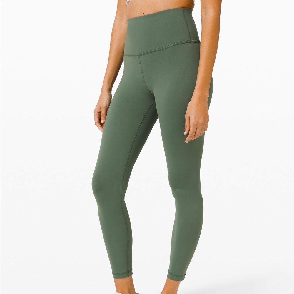 Lululemon Wunder Train Algae Green